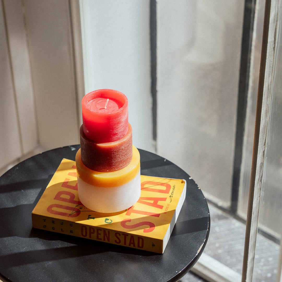 CANDLE STACK 05- GELB