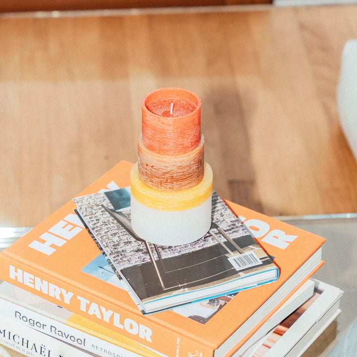 CANDLE STACK 05- GELB