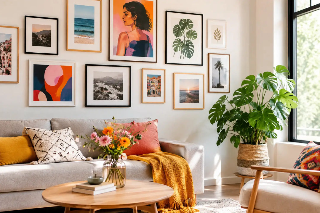 Guide to Gallery Walls für Räume mit Persönlichkeit