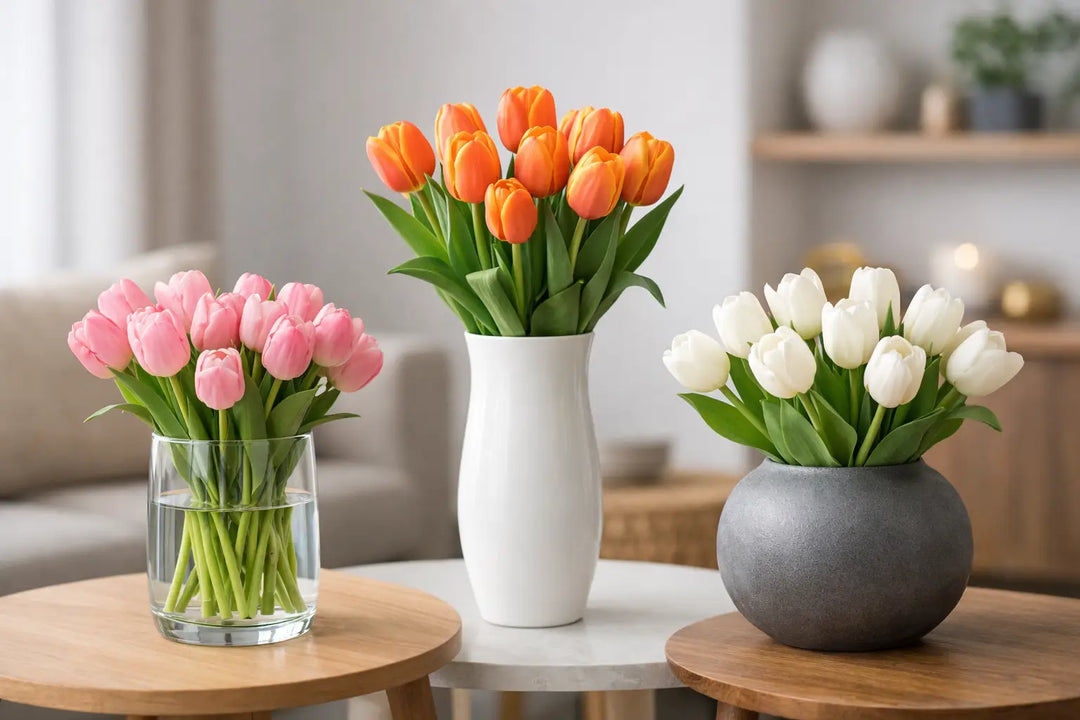 Welche Vase für Tulpen? So sitzen sie schön