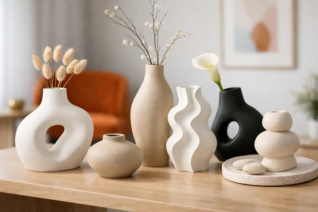Sculptural Vases stylen: So gelingt der Look