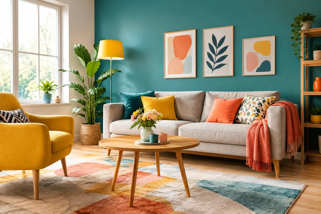 Wohnung mit Farbe einrichten und schön wohnen