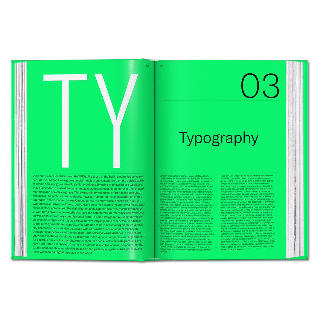 The Elements of Brand Design (German, French, English)