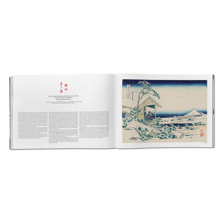 Hokusai. Thirty-six Views of Mount Fuji (Spanish, English, Italian)