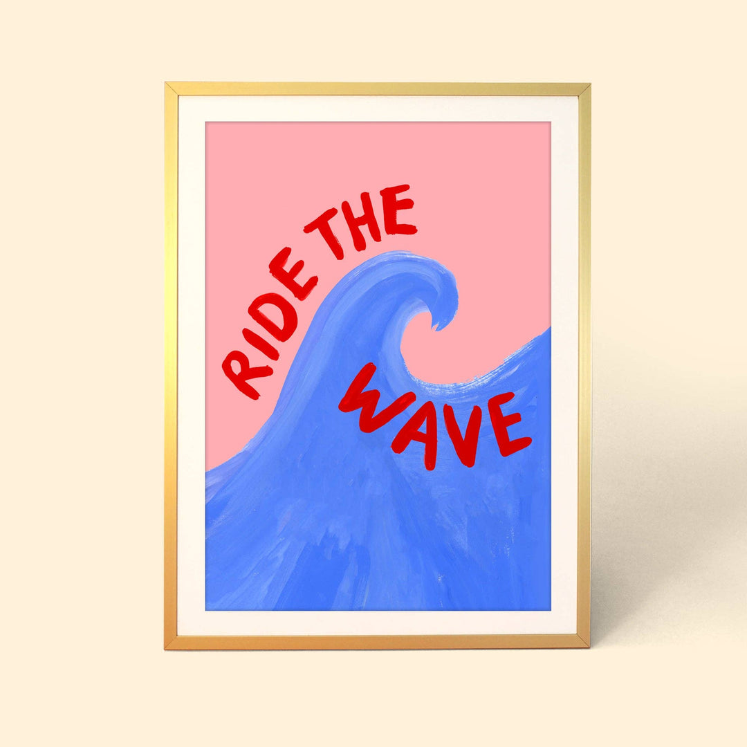 Ride The Wave Print