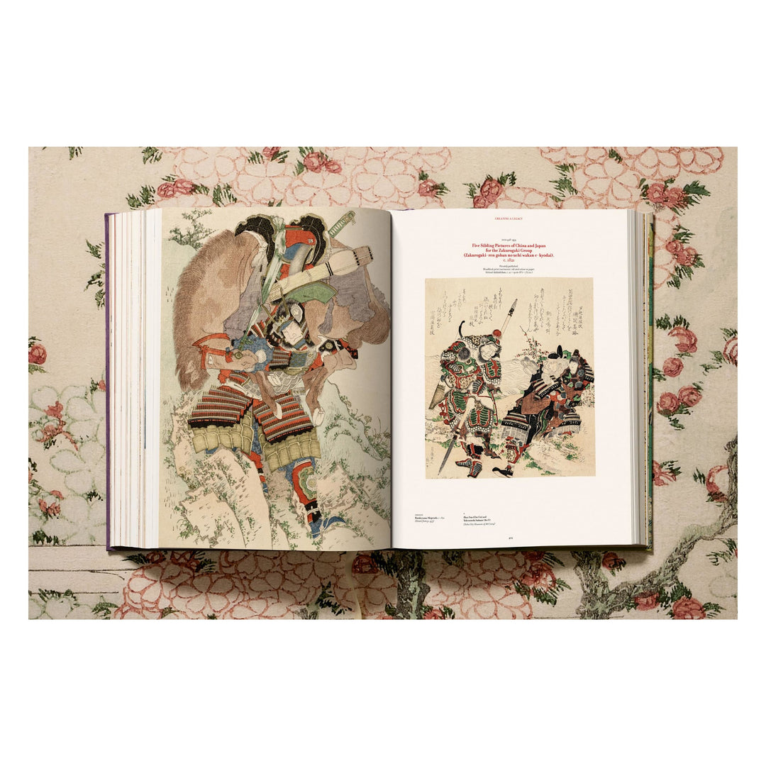 Hokusai (German, French, English)