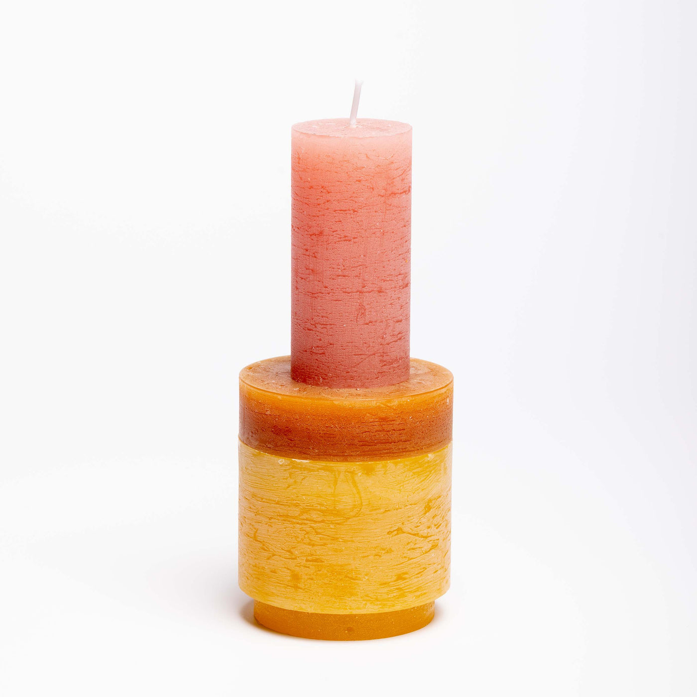 CANDLE STACK 02 Yellow