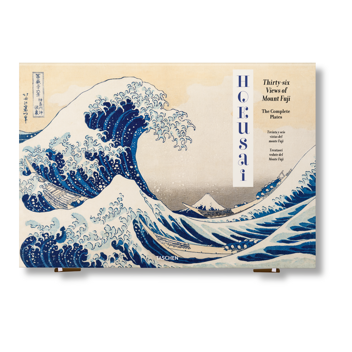 Hokusai. Thirty-six Views of Mount Fuji (Spanish, English, Italian)