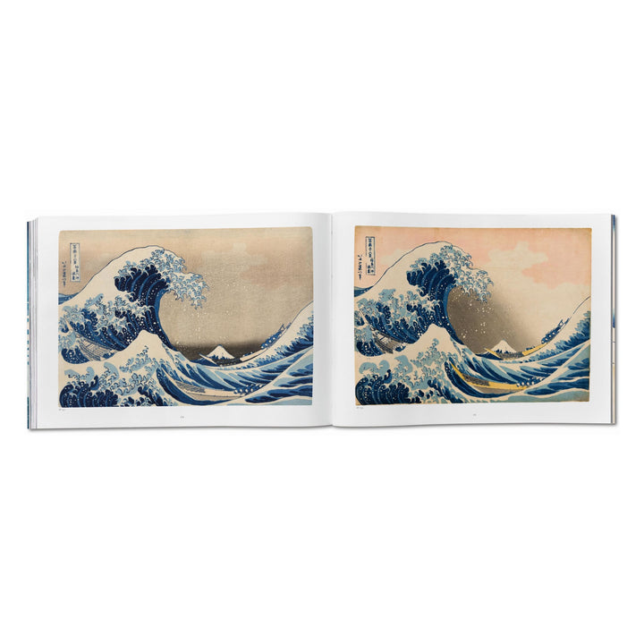Hokusai. Thirty-six Views of Mount Fuji (Spanish, English, Italian)