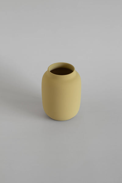 Blanc Collection 04-Yellow Vase